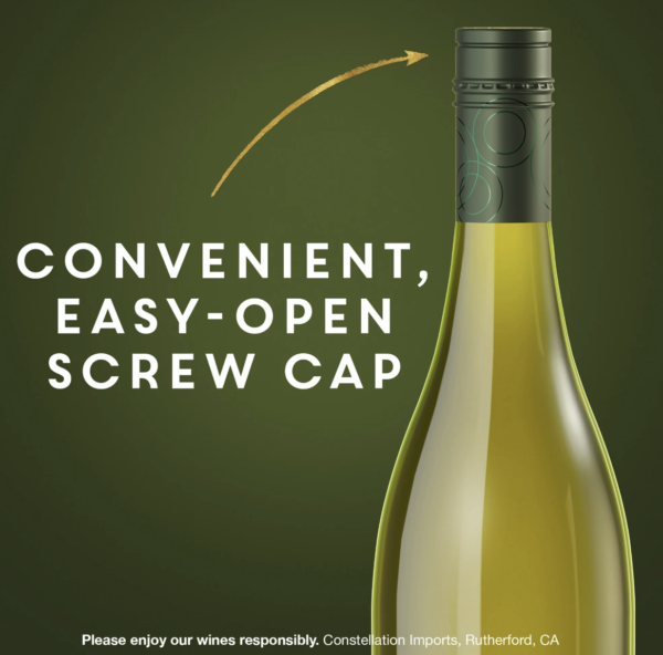 One 750 mL bottle of Kim Crawford Sauvignon Blanc White Wine containing five 5-oz servings of wine White wine with citrus, tropical fruit, and crushed herb aromas plus flavors of passion fruit, melon, and stone fruit